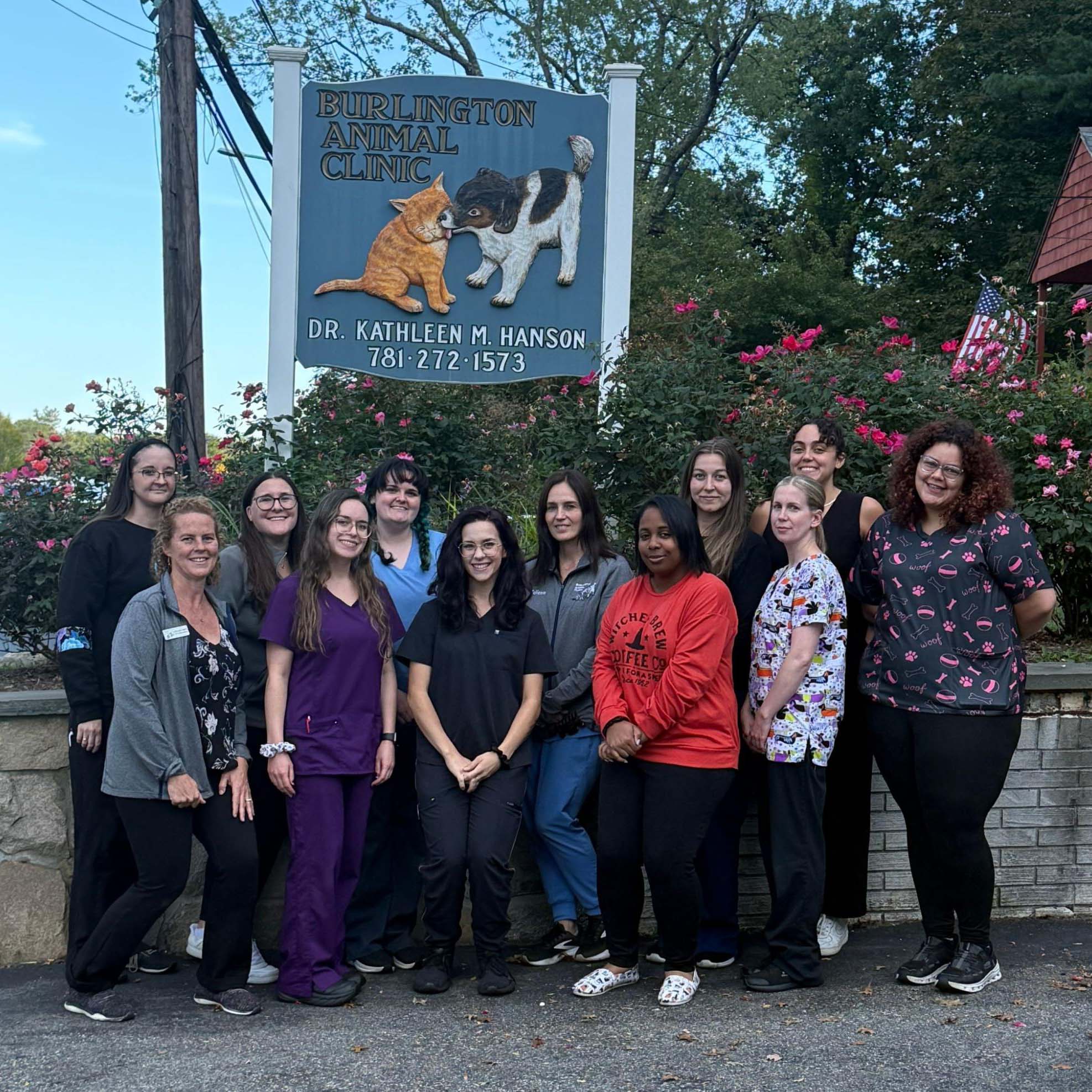 Burlington Animal Clinic staff